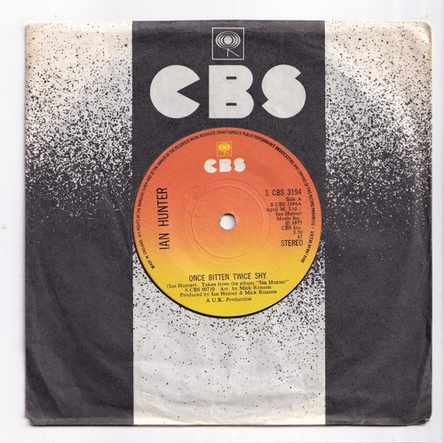 Ian hunter once - ian,